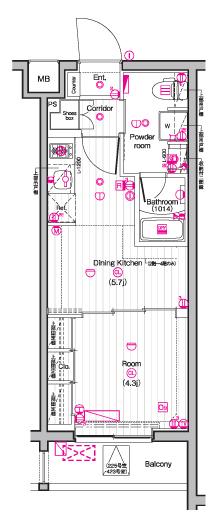 間取図(平面図)