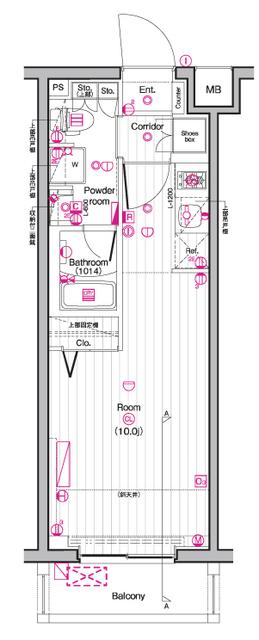 間取図(平面図)