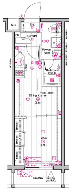 間取図(平面図)