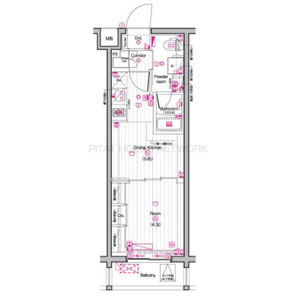 間取図(平面図)