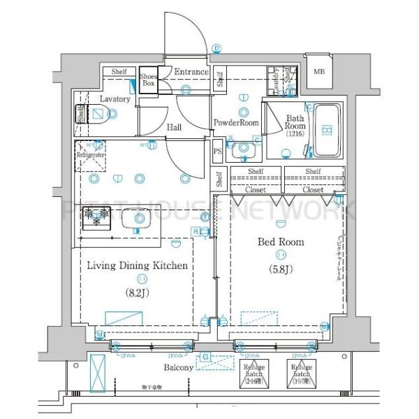 間取図(平面図)