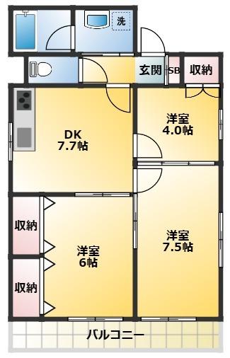 間取図(平面図)