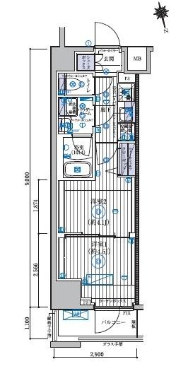 間取図(平面図)