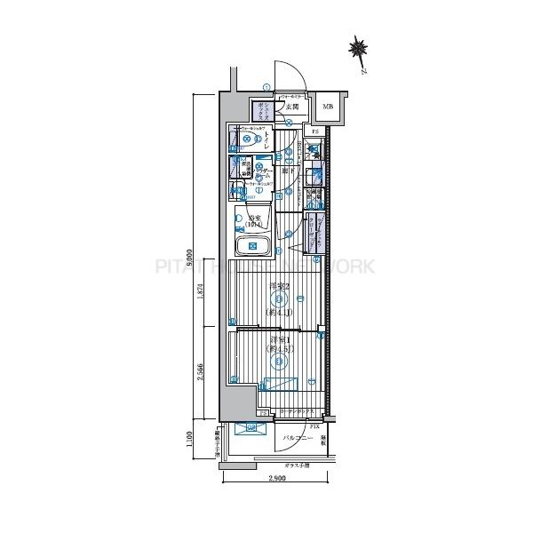 間取図(平面図)