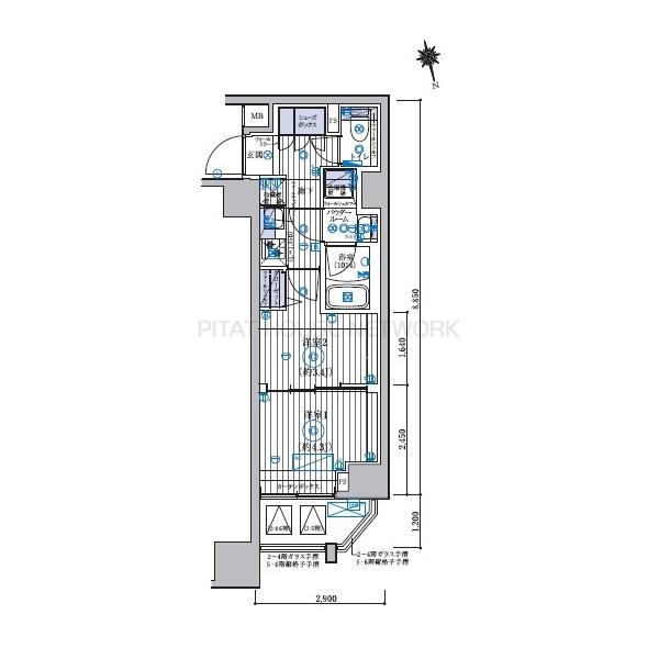 間取図(平面図)