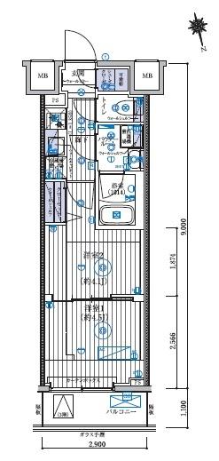 間取図(平面図)