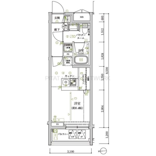 間取図(平面図)