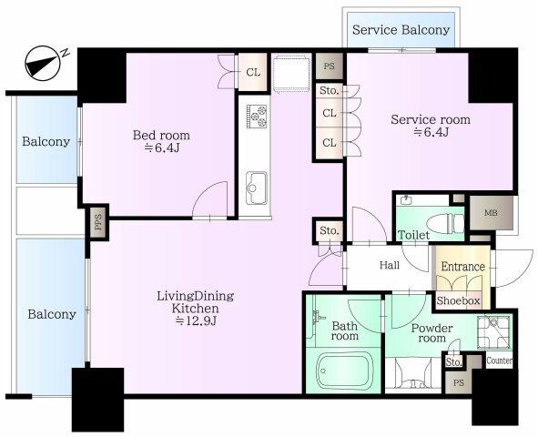 間取図(平面図)