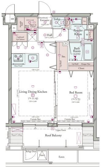 間取図(平面図)