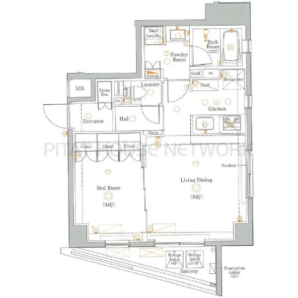 間取図(平面図)