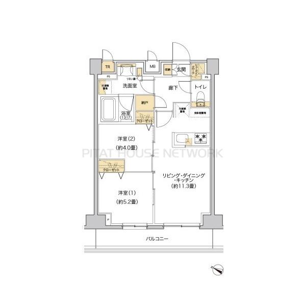 間取図(平面図)