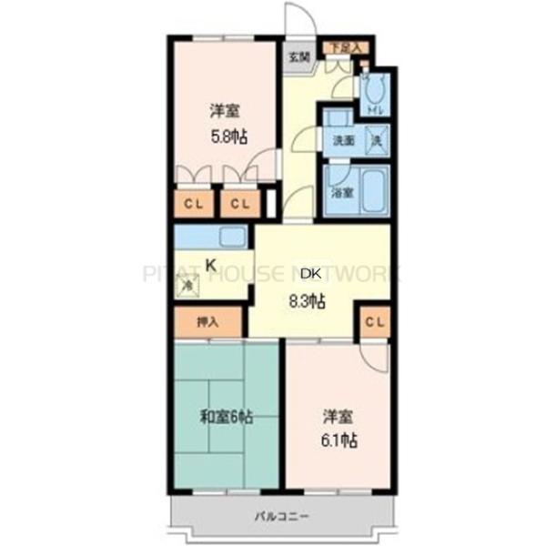 ★間取り図★※反転タイプあり