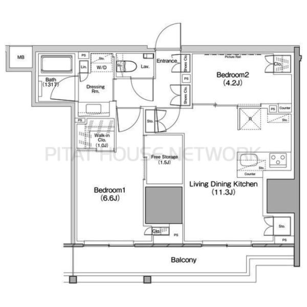 間取図(平面図)