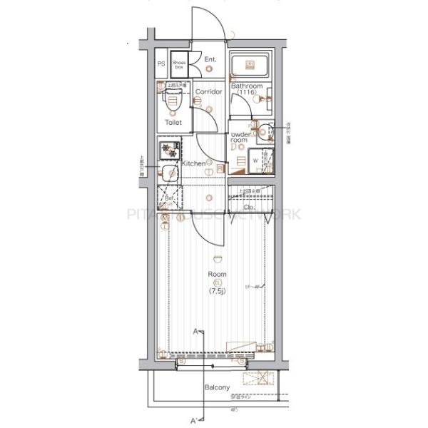 間取図(平面図)