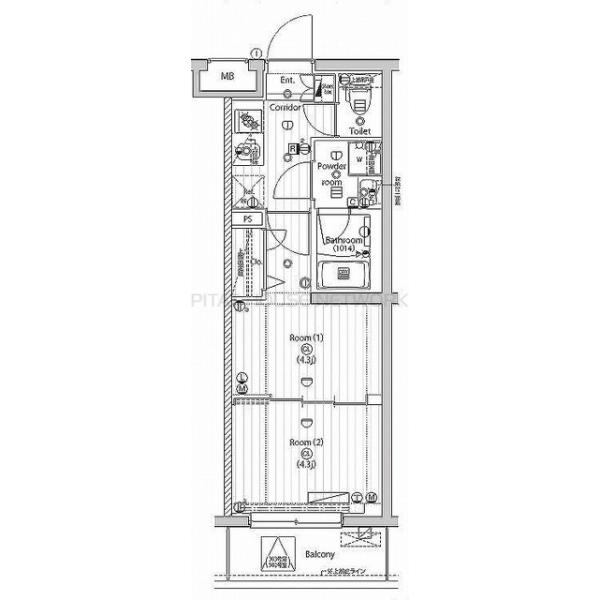 間取図(平面図)
