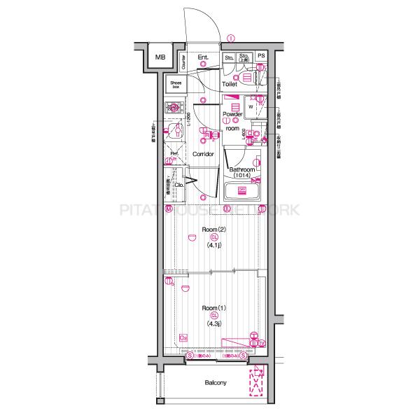 間取図(平面図)