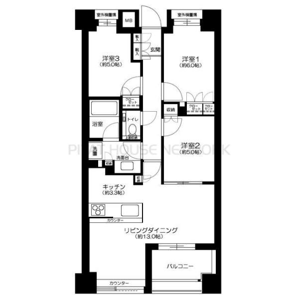 間取図(平面図)