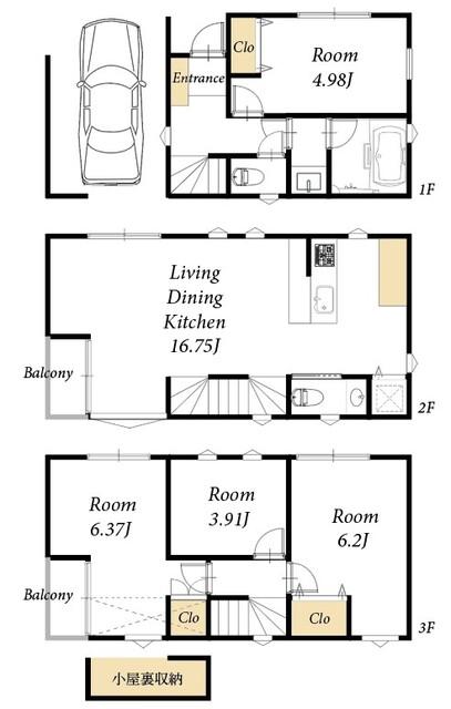 間取図(平面図)