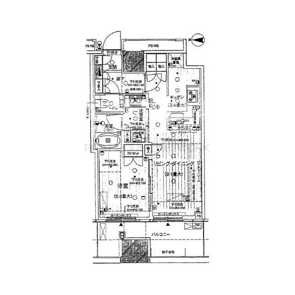 間取図(平面図)