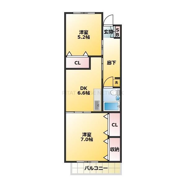 間取図(平面図)