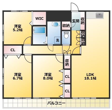 間取図(平面図)