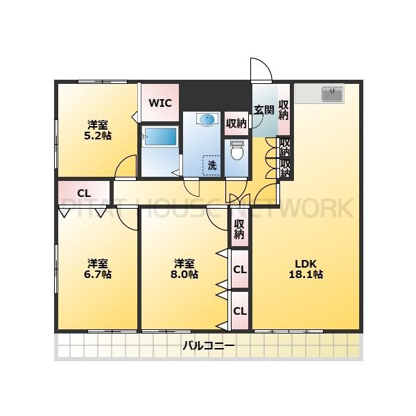 間取図(平面図)