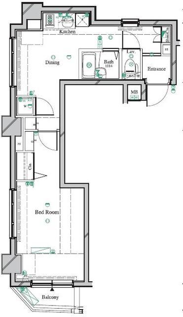 間取図(平面図)
