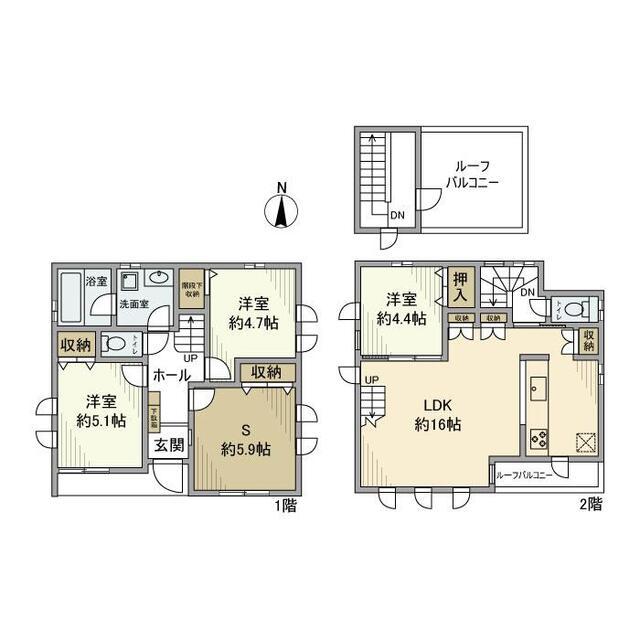 間取図(平面図)