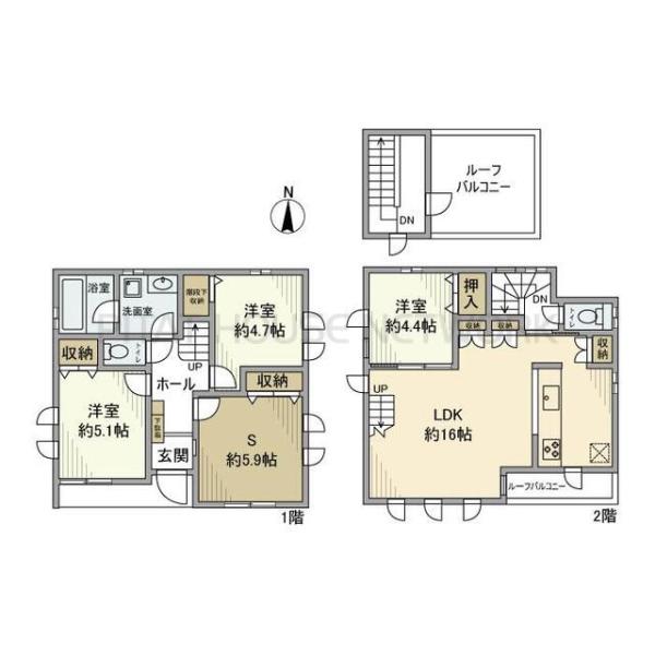 間取図(平面図)