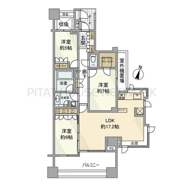 間取図(平面図)