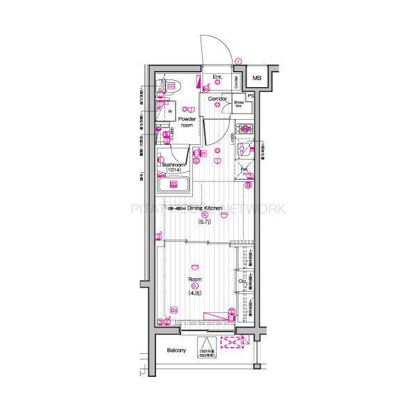 間取図(平面図)
