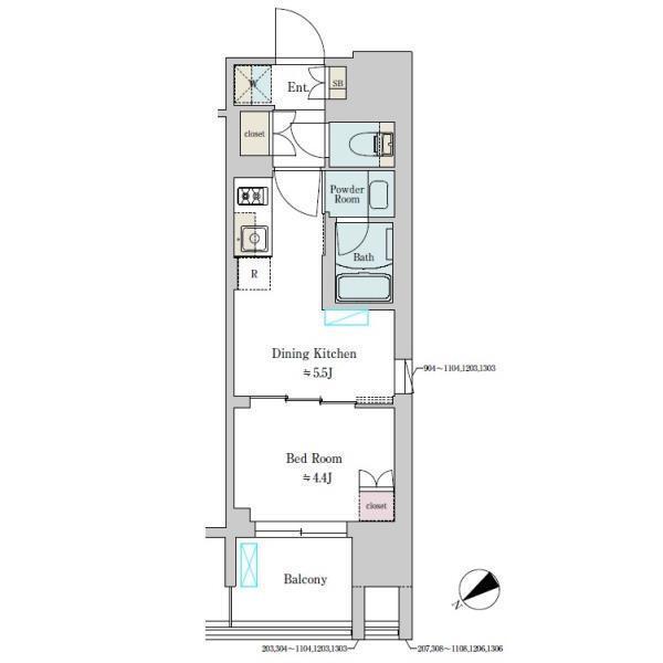 間取図(平面図)