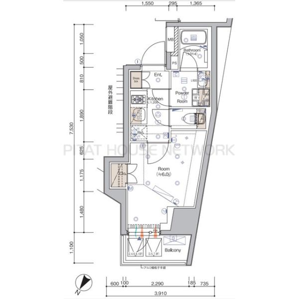 間取図(平面図)