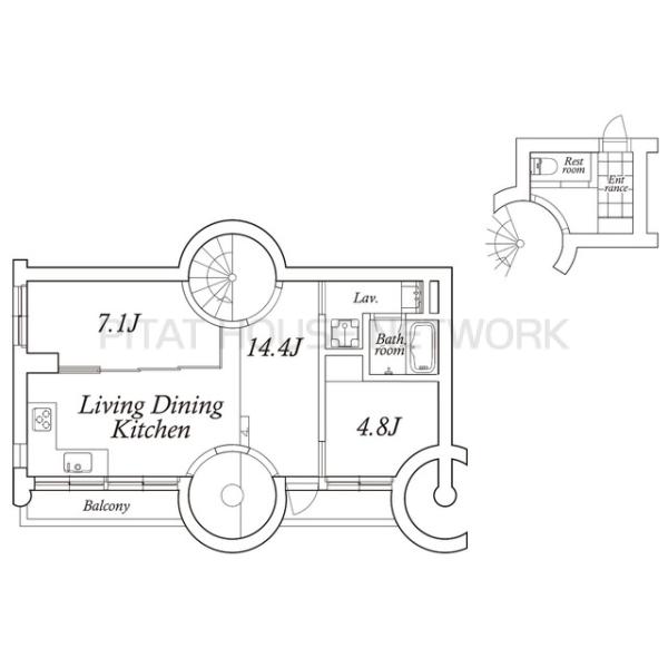 間取図(平面図)