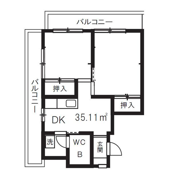 間取図(平面図)
