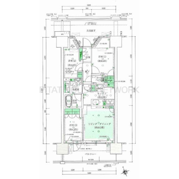 間取図(平面図)
