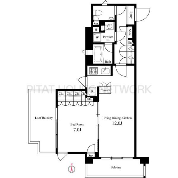 間取図(平面図)