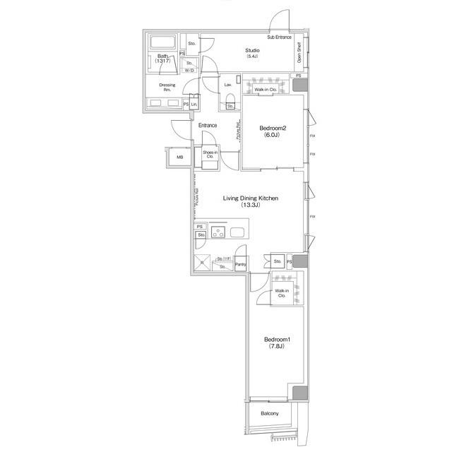 間取図(平面図)