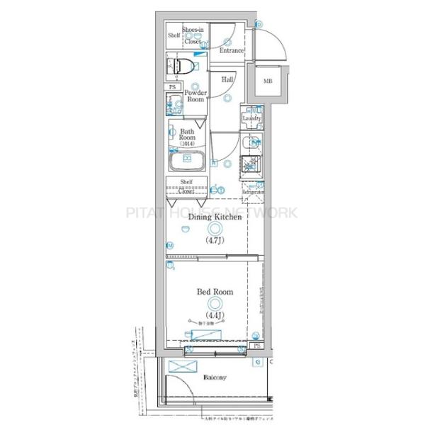 間取図(平面図)