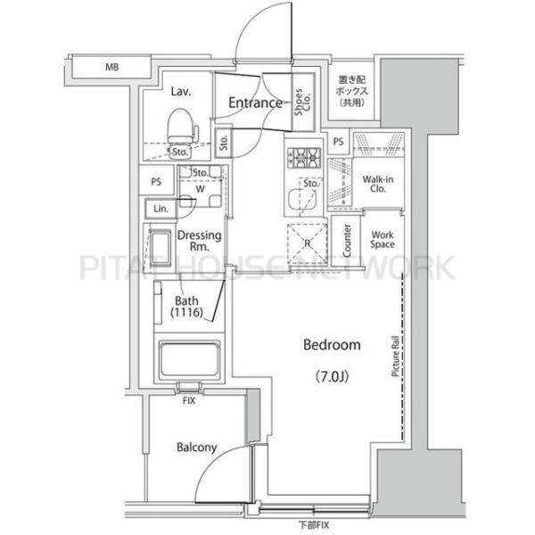 間取図(平面図)