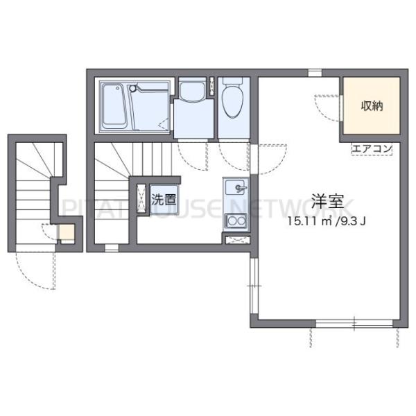 代表的な間取のため実際の間取とは異なる場