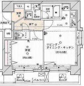 間取図(平面図)