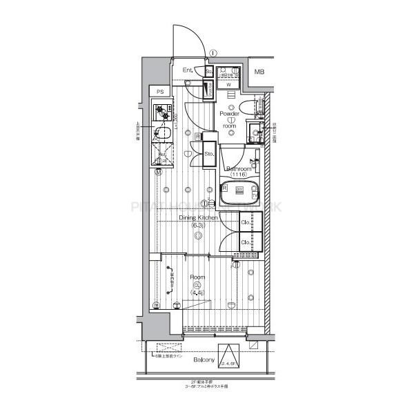 間取図(平面図)