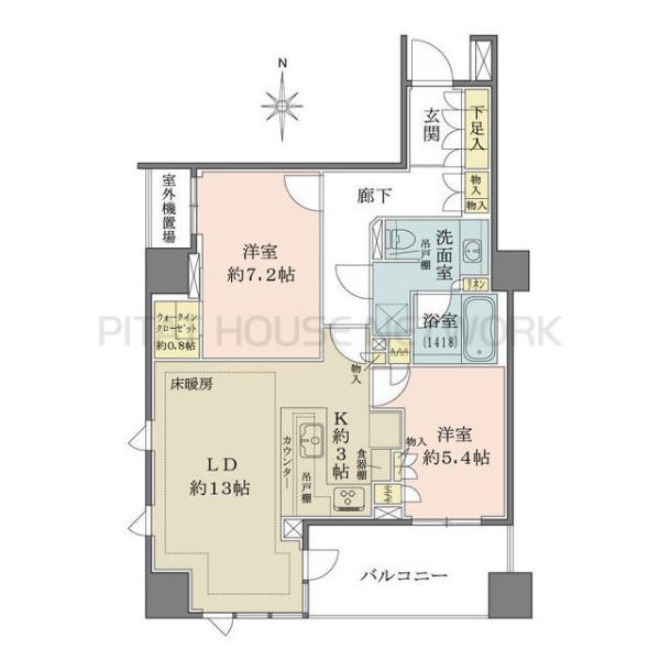 間取図(平面図)