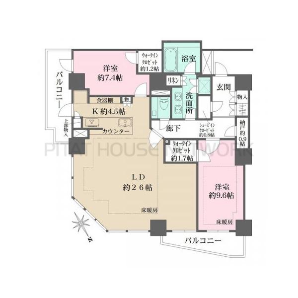 間取図(平面図)