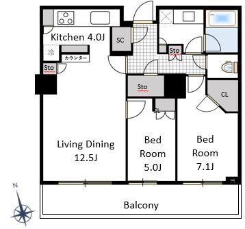間取図(平面図)