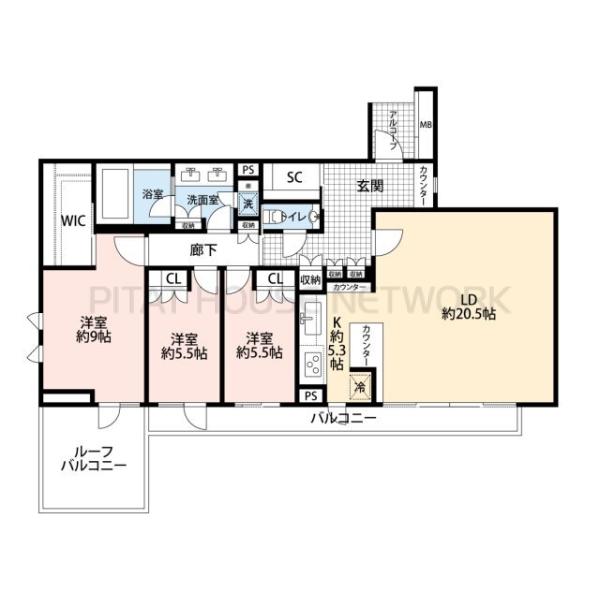 間取図(平面図)