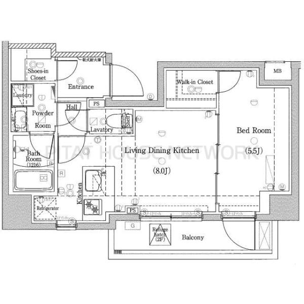 間取図(平面図)