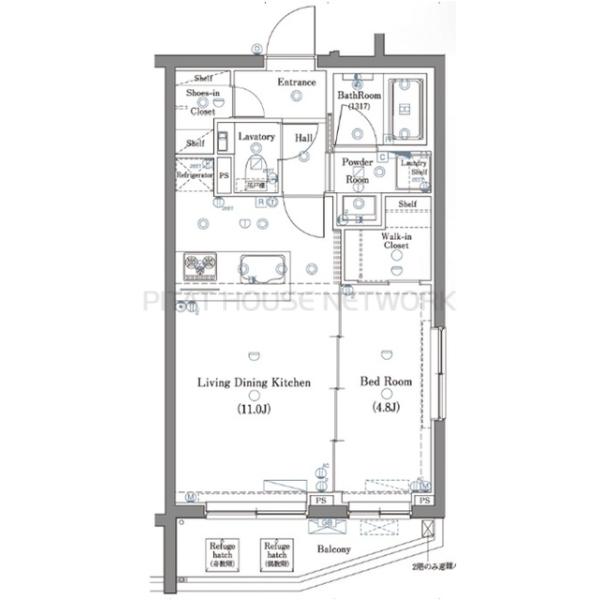 間取図(平面図)