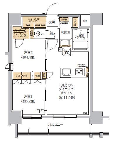 間取図(平面図)
